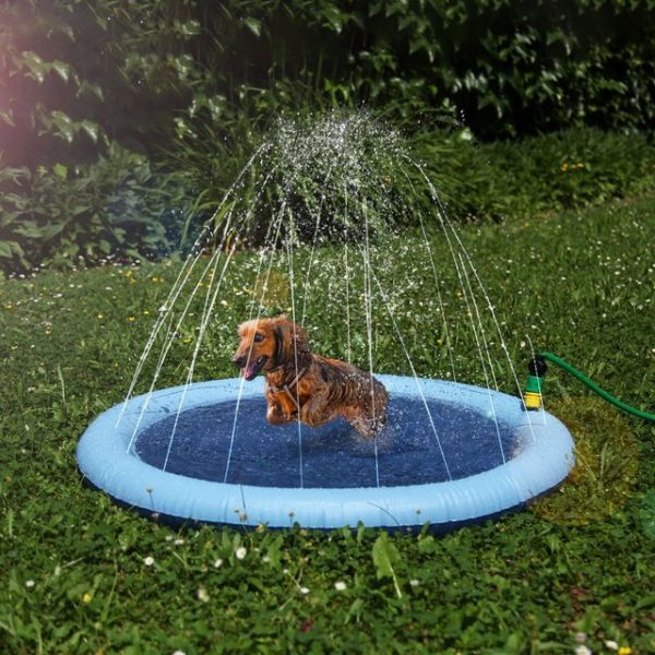 Bestlivings Hundepool Sprinklermatte Spielzeug Test